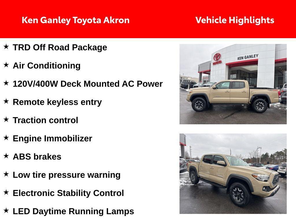 used 2018 Toyota Tacoma car, priced at $28,384