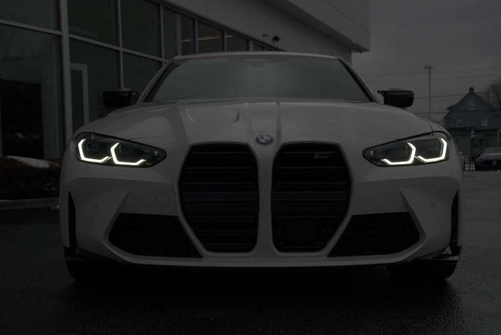 used 2022 BMW M3 car, priced at $77,899