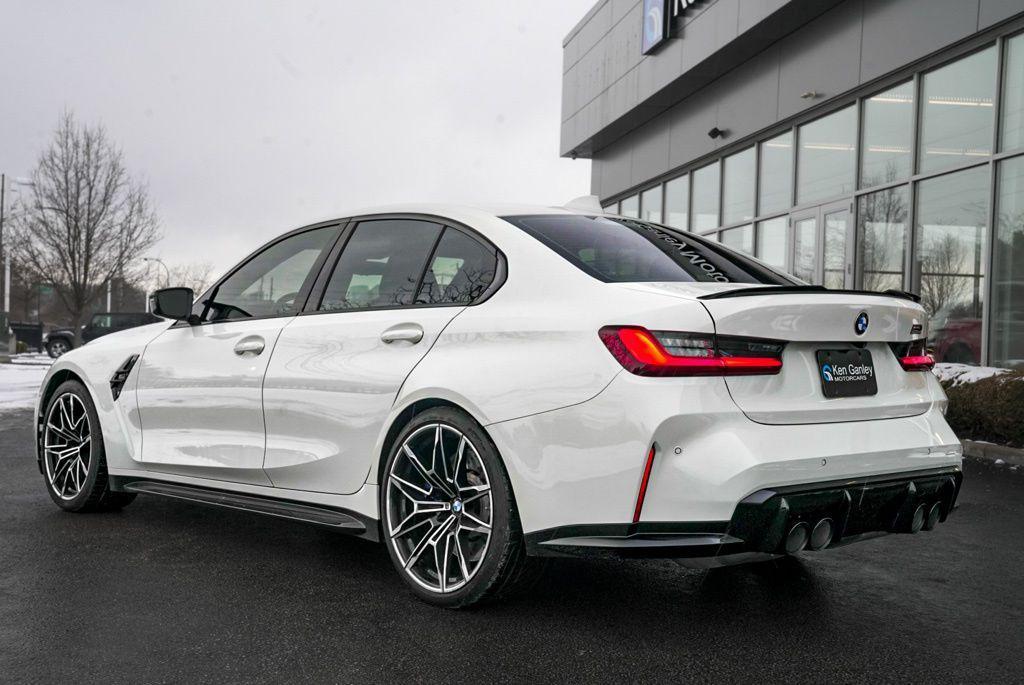 used 2022 BMW M3 car, priced at $77,899
