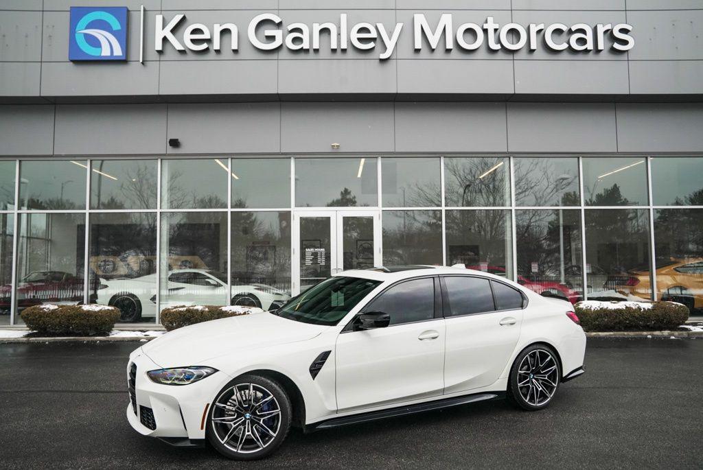 used 2022 BMW M3 car, priced at $77,899