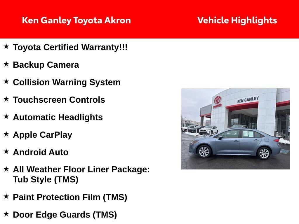 used 2024 Toyota Corolla car, priced at $21,497