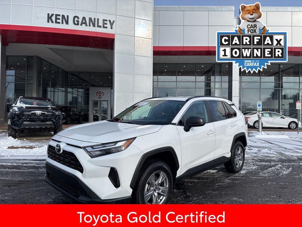 used 2025 Toyota RAV4 Hybrid car, priced at $31,424