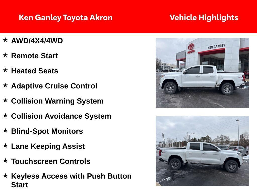 used 2025 Chevrolet Colorado car, priced at $34,996