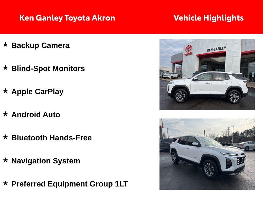 used 2025 Chevrolet Equinox car, priced at $25,297