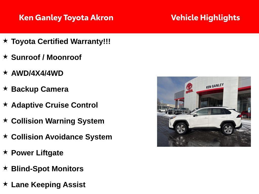 used 2025 Toyota RAV4 car, priced at $30,686