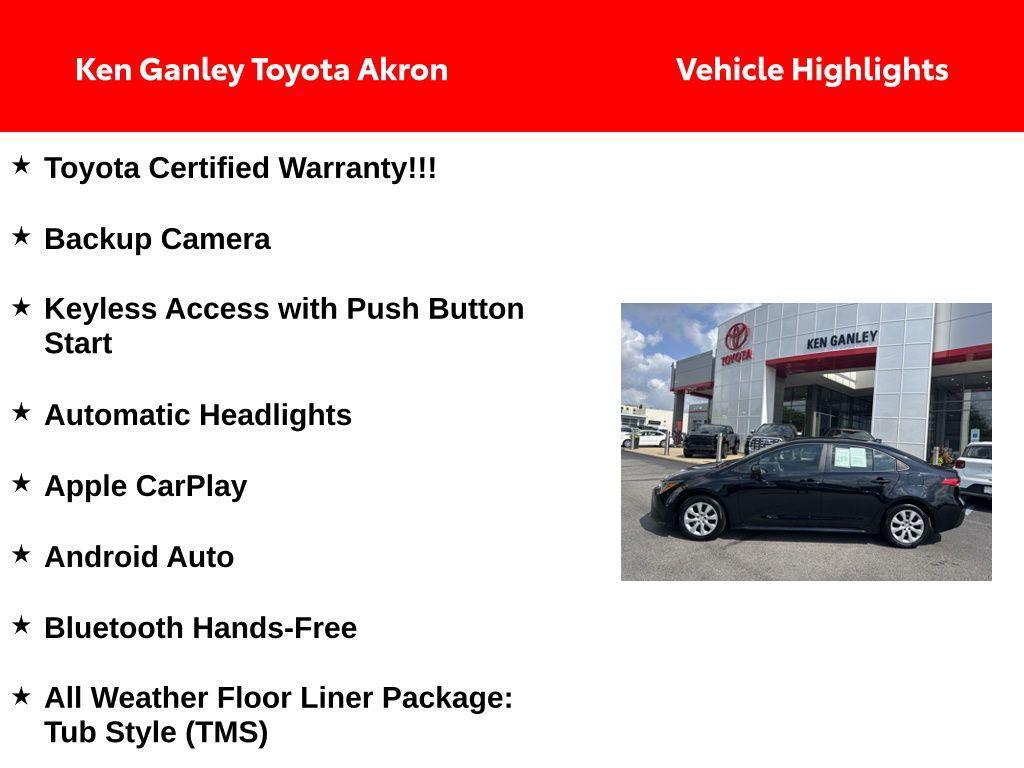 used 2024 Toyota Corolla car, priced at $23,697