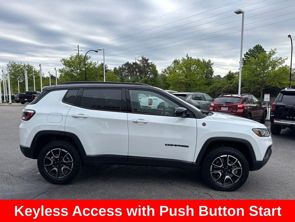 used 2025 Jeep Compass car, priced at $21,237