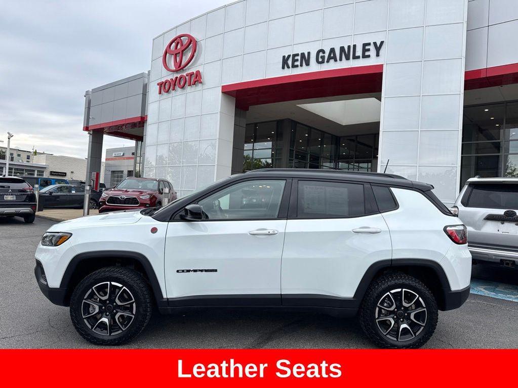 used 2025 Jeep Compass car, priced at $21,237