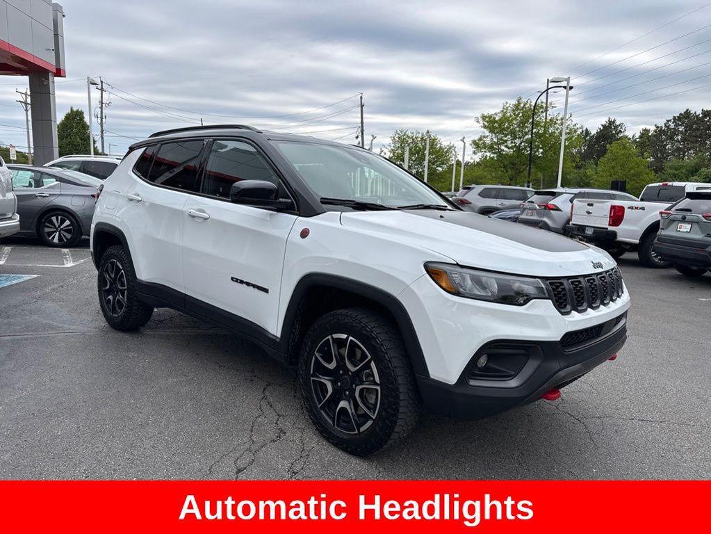 used 2025 Jeep Compass car, priced at $21,237