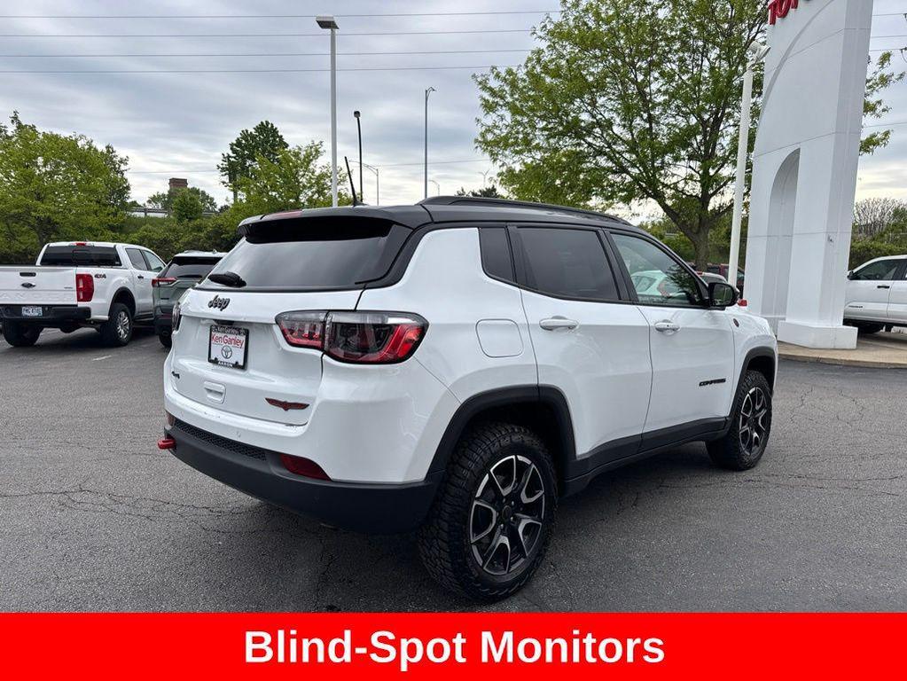 used 2025 Jeep Compass car, priced at $21,237