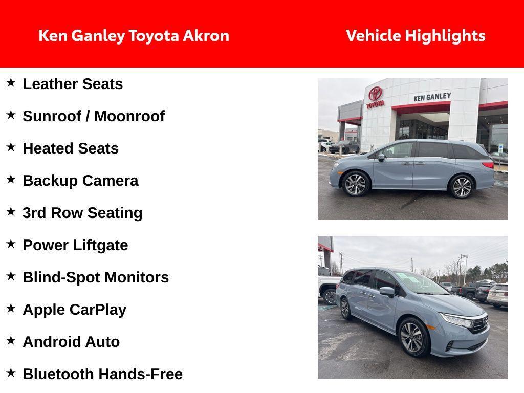 used 2024 Honda Odyssey car, priced at $34,998