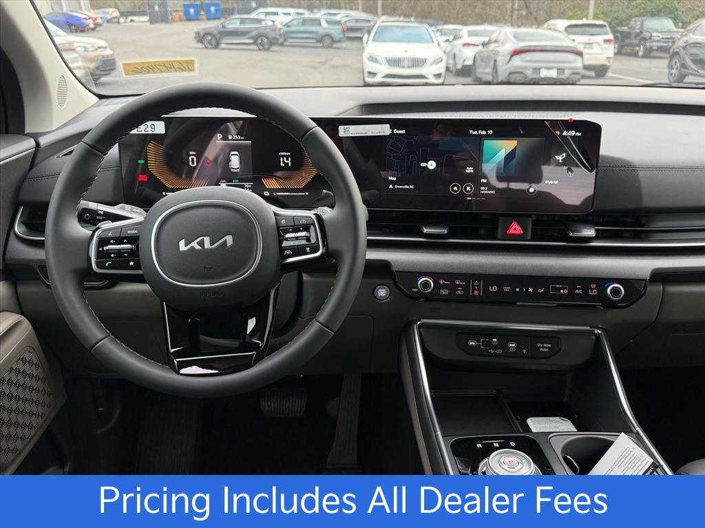 new 2026 Kia Carnival Hybrid car, priced at $43,788