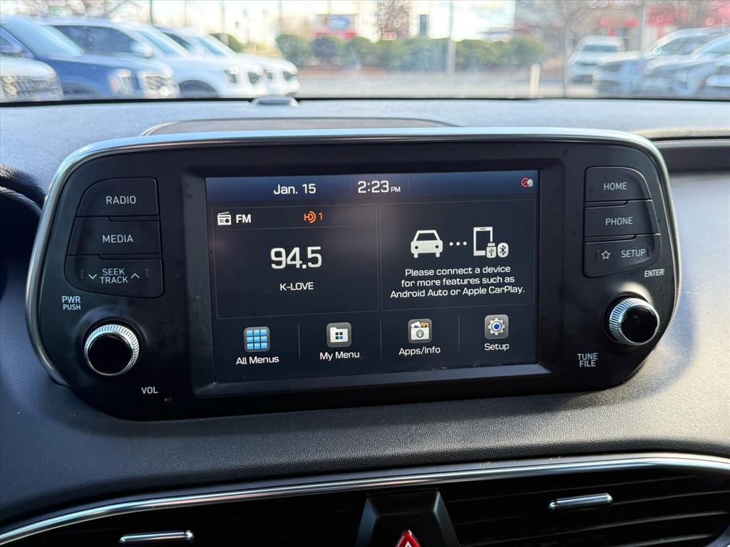 used 2020 Hyundai Santa Fe car, priced at $17,128