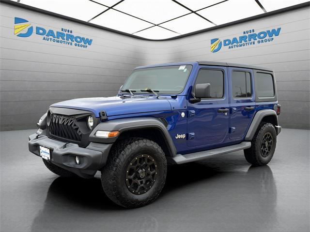 used 2020 Jeep Wrangler Unlimited car, priced at $24,450