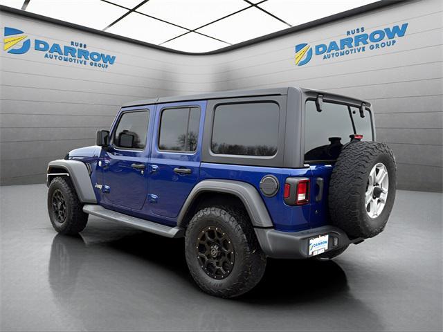 used 2020 Jeep Wrangler Unlimited car, priced at $23,790