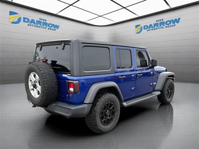 used 2020 Jeep Wrangler Unlimited car, priced at $23,790