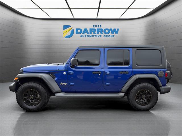 used 2020 Jeep Wrangler Unlimited car, priced at $23,790