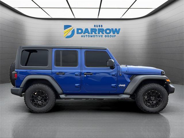 used 2020 Jeep Wrangler Unlimited car, priced at $23,790