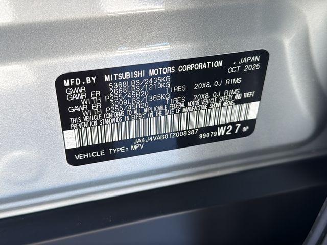 new 2026 Mitsubishi Outlander car, priced at $33,857