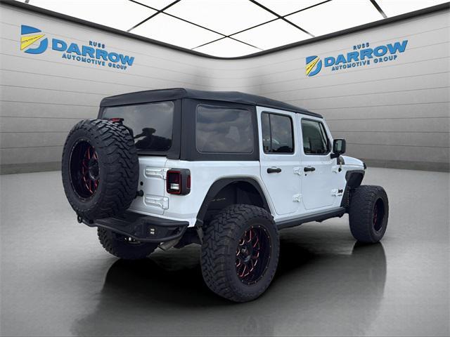 used 2021 Jeep Wrangler Unlimited car, priced at $31,570