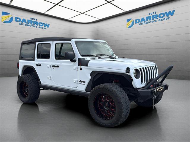 used 2021 Jeep Wrangler Unlimited car, priced at $31,570