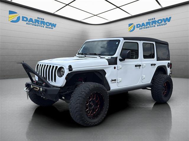 used 2021 Jeep Wrangler Unlimited car, priced at $32,800