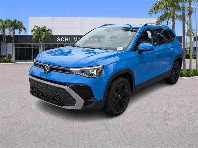 used 2025 Volkswagen Taos car, priced at $25,568