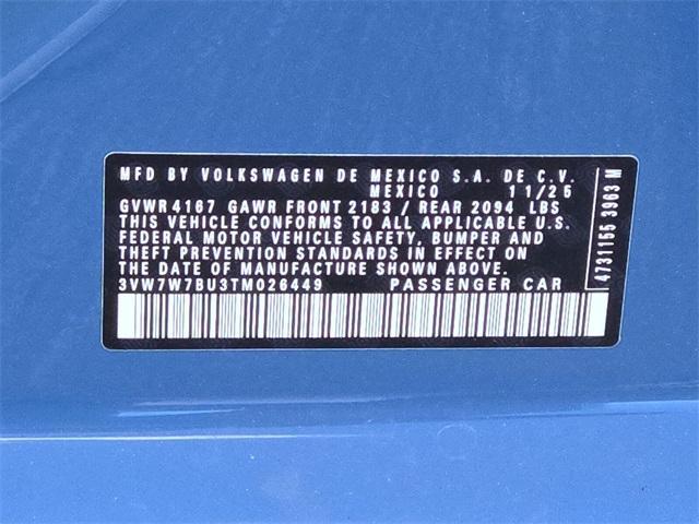 new 2026 Volkswagen Jetta car, priced at $27,474