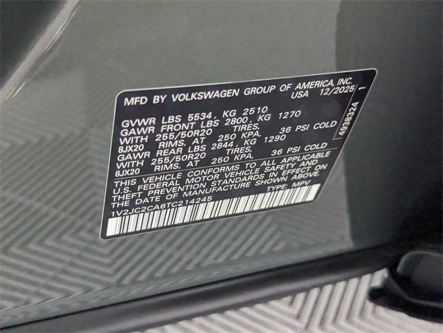 new 2026 Volkswagen Atlas Cross Sport car, priced at $42,570