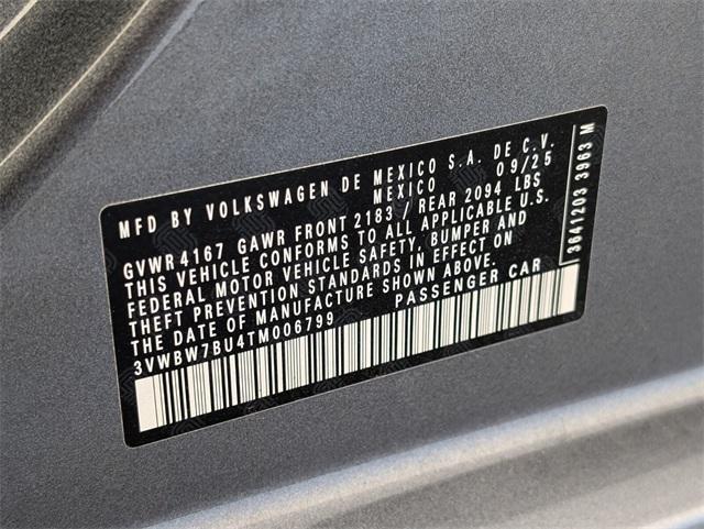 new 2026 Volkswagen Jetta car, priced at $26,097