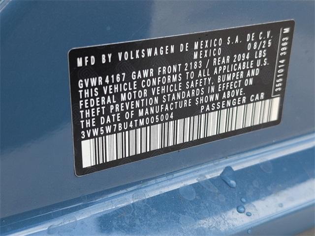 new 2026 Volkswagen Jetta car, priced at $24,221