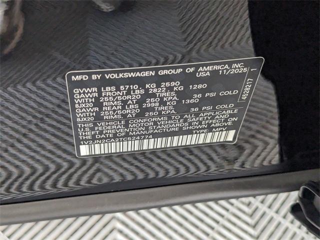 new 2026 Volkswagen Atlas car, priced at $43,114