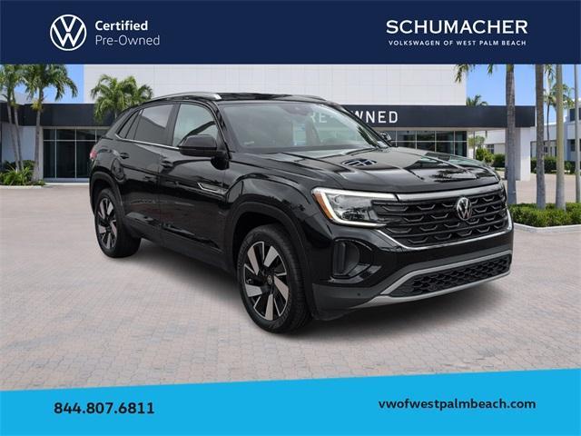 used 2024 Volkswagen Atlas Cross Sport car, priced at $25,991