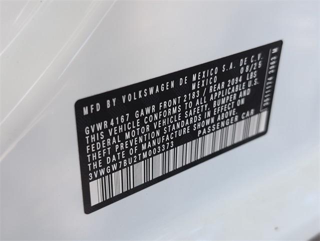 new 2026 Volkswagen Jetta car, priced at $30,074