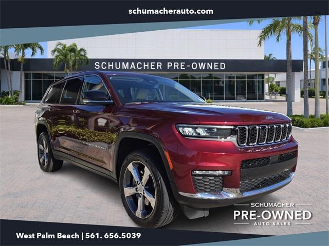 used 2022 Jeep Grand Cherokee L car, priced at $24,991