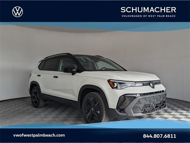 new 2025 Volkswagen Taos car, priced at $26,170