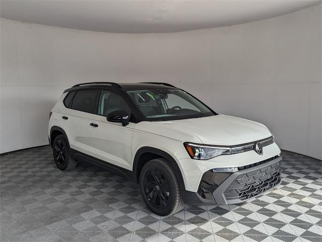 new 2025 Volkswagen Taos car, priced at $26,170