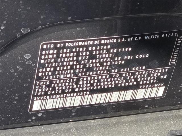 new 2026 Volkswagen Tiguan car, priced at $30,842