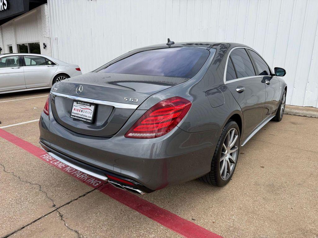 used 2017 Mercedes-Benz AMG S 63 car, priced at $49,300