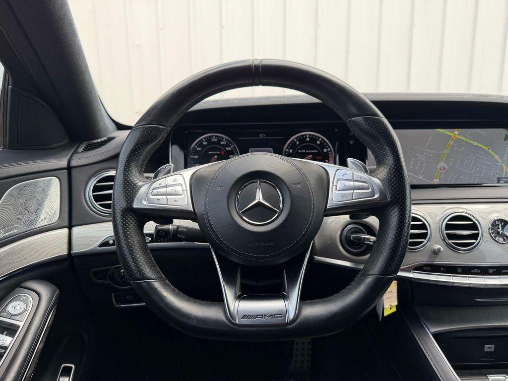 used 2017 Mercedes-Benz AMG S 63 car, priced at $49,300