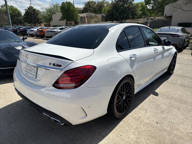 used 2017 Mercedes-Benz AMG C 63 car, priced at $37,988