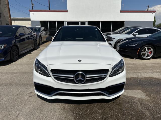 used 2017 Mercedes-Benz AMG C 63 car, priced at $37,988