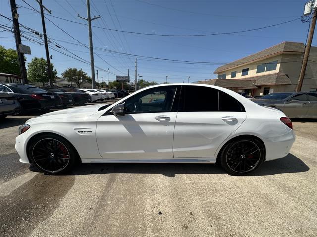 used 2017 Mercedes-Benz AMG C 63 car, priced at $37,988