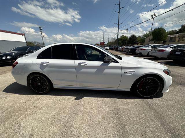 used 2017 Mercedes-Benz AMG C 63 car, priced at $37,988