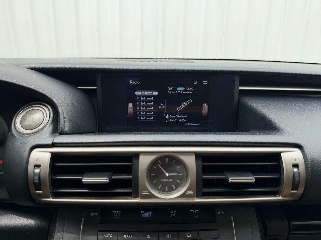 used 2016 Lexus IS 200t car, priced at $14,409