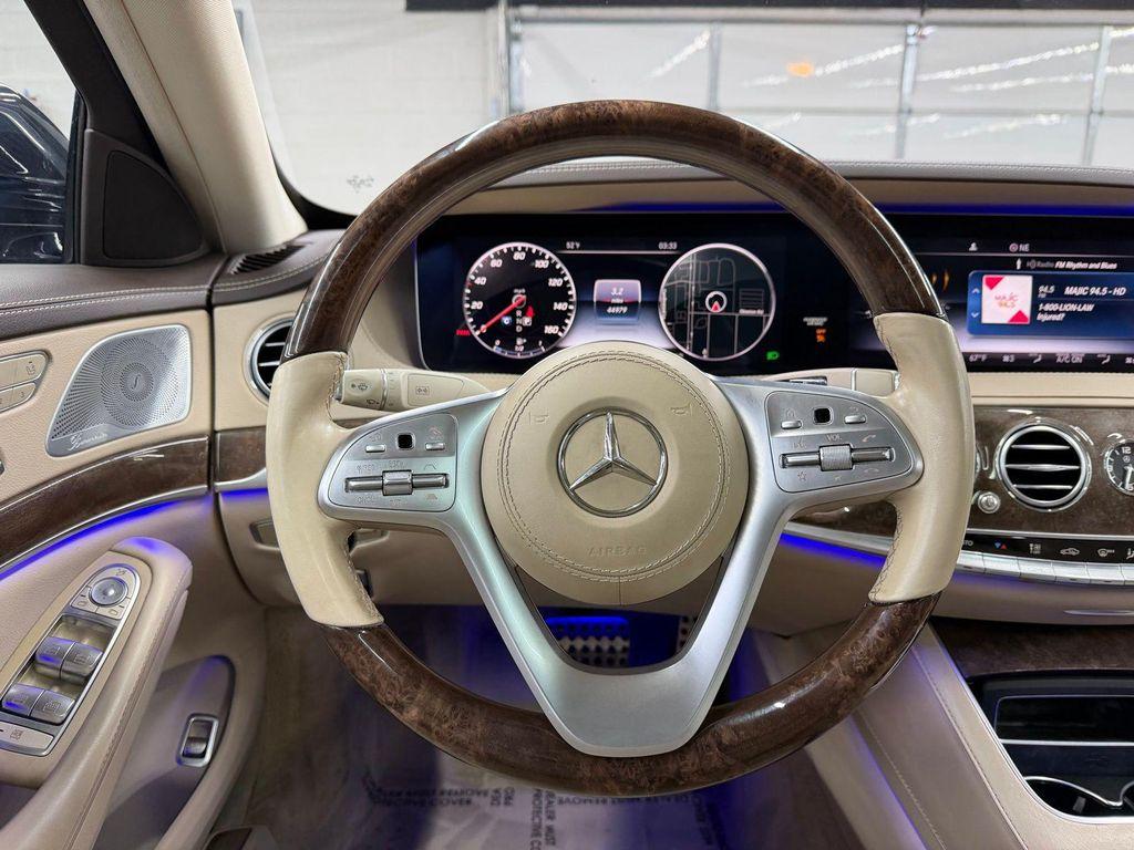 used 2019 Mercedes-Benz S-Class car, priced at $40,988