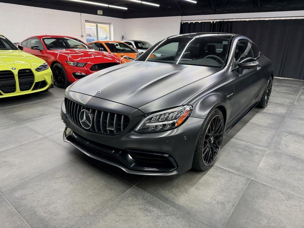 used 2021 Mercedes-Benz AMG C 63 car, priced at $55,988