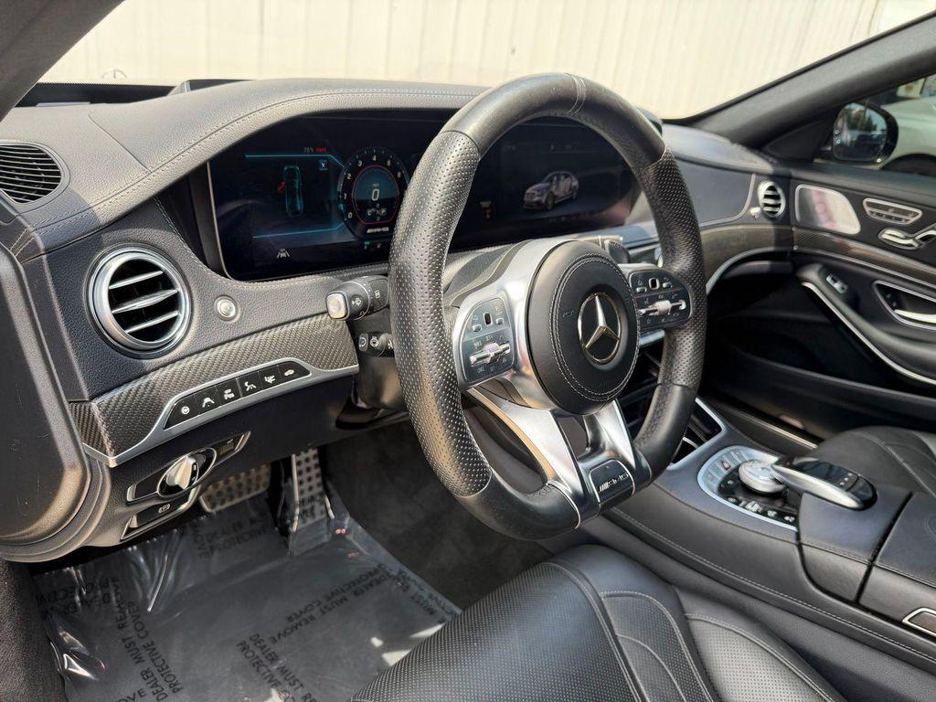 used 2020 Mercedes-Benz AMG S 63 car, priced at $72,409