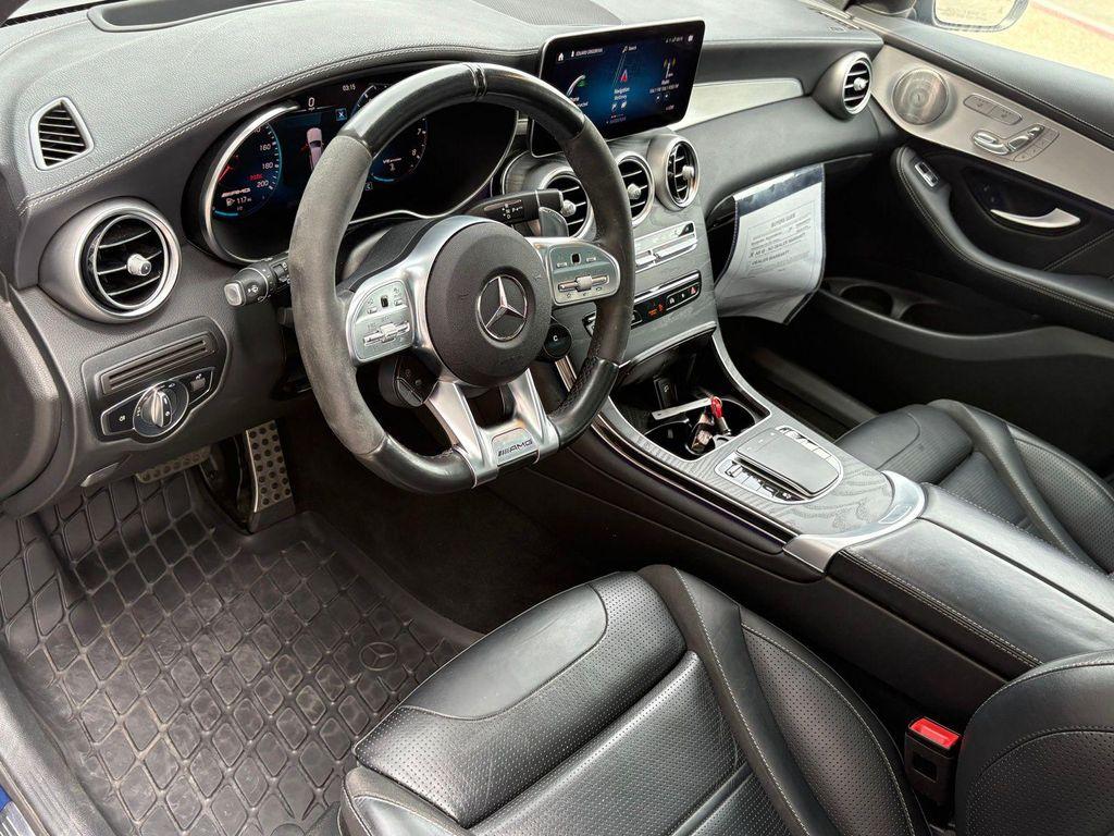 used 2021 Mercedes-Benz AMG GLC 63 car, priced at $43,466