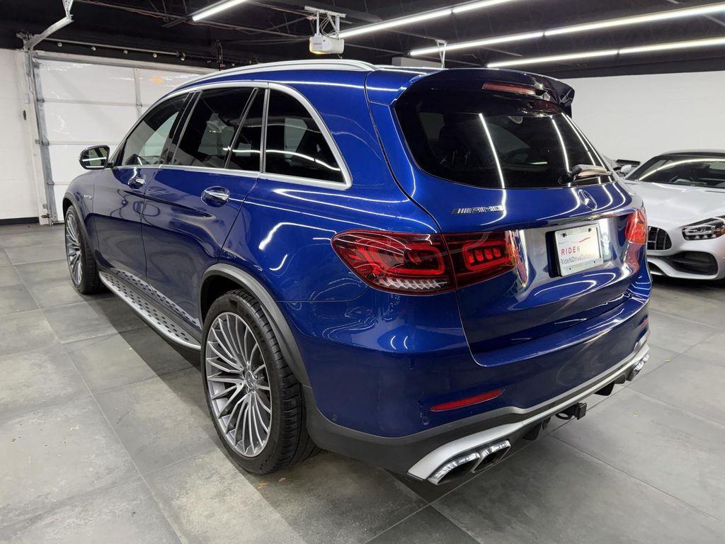 used 2021 Mercedes-Benz AMG GLC 63 car, priced at $46,488